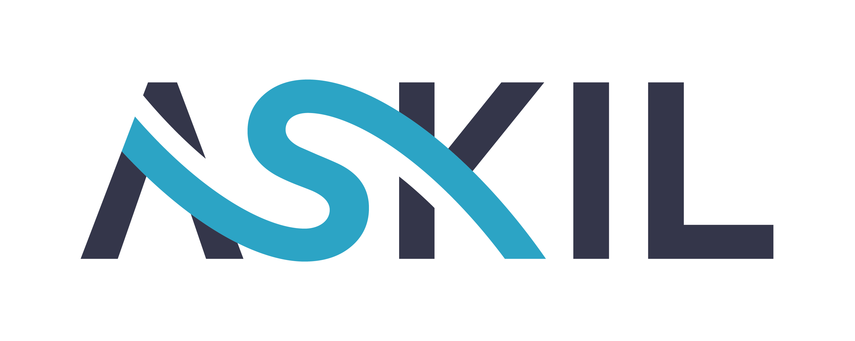Logo ASKIL GRIS BLEU